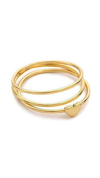 Gorjana Carina Midi Ring Set - Gold | Shopbop