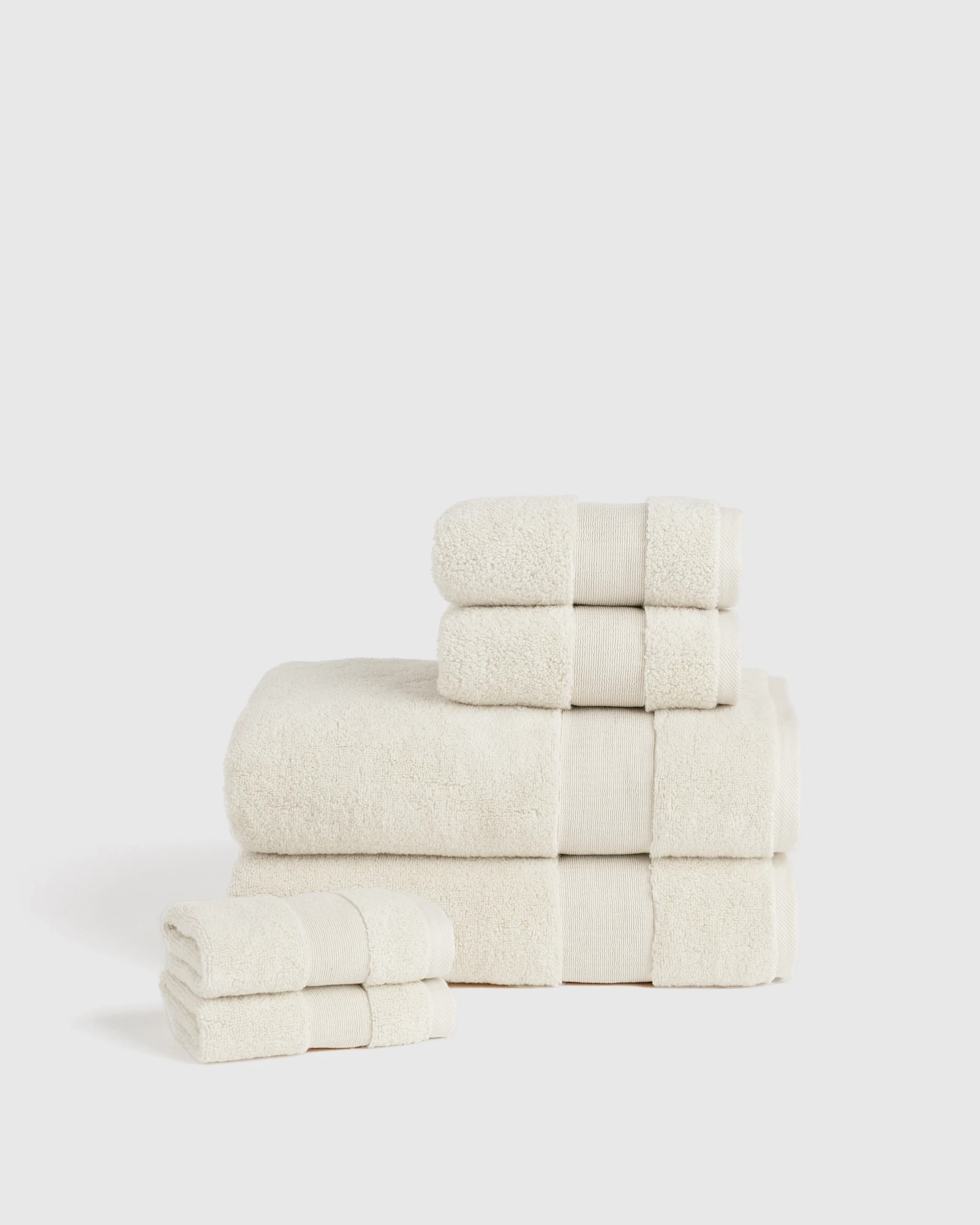 Ivory Turkish Classic Bath Towel Bundle | Quince