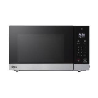 NeoChef 0.9 cu. ft. 1000-Watt Countertop Microwave in Stainless Steel with Smart Inverter | The Home Depot