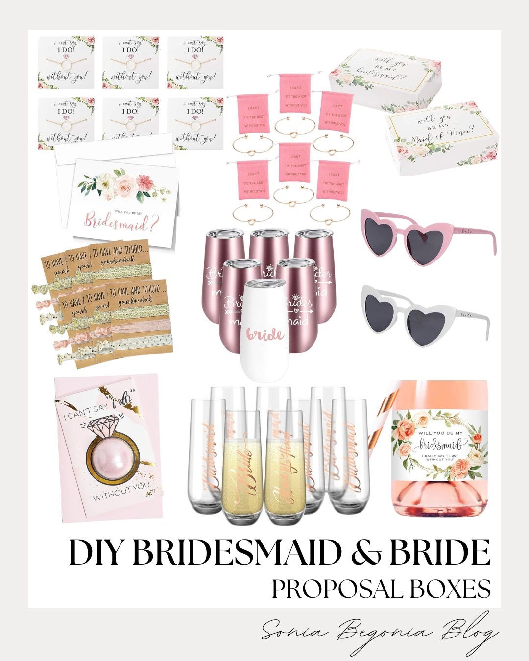 💍 DIY BRIDESMAID Proposal Boxes: Chic Gifts Under $50! 💖

Ask your girls to be part of your special day with these adorable and affordable proposal box fillers! ✨

We are obsessed with these sweet, pink-themed items that make for the perfect personalized bridesmaid gifts, all while staying budget-friendly. Choose from "Will you be my Bridesmaid?" cards featuring romantic floral designs or a cute ring graphic. Include sentimental jewelry, like the delicate knot bracelet necklaces that say "I Can't Say 'I Do' Without You." Accessorize with heart-shaped white and pink sunglasses and fun hair ties that say "To Have and to Hold Your Hair Back." Finish the set with cute stemless wine tumblers for the "Bride" and "Bridesmaid" for a celebratory toast!

#BridesmaidProposal
#BridesmaidGifts
#DIYBridesmaidBox
#WeddingGifts
#Bachelorette
#GiftsUnder50
#BridalParty
#WeddingInspo
#PinkWedding
#AffordableGifts
#LTKWeding
#WeddingPlanning
#BridesmaidDress
#WeddingGiftIdeas
#BrideTribe


#LTKGiftGuide #LTKFindsUnder50 #LTKWedding