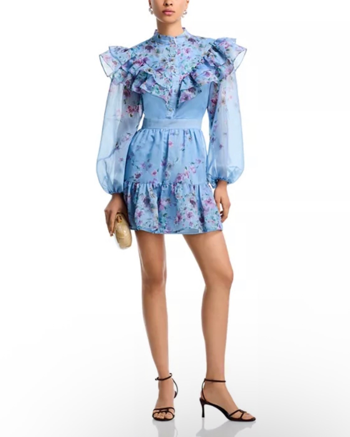 Spring dresses : AQUA Floral Print Mini Dress - Exclusive @Bloomingdale's US 