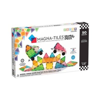 MAGNA-TILES Frost 50pc Grand Prix Set | Target