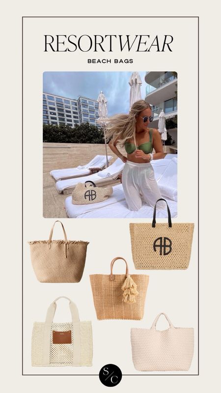 Resort Wear | Beach Bags

Vacation, travel, bags, pool, beach 

#LTKstyletip #LTKswim #LTKtravel