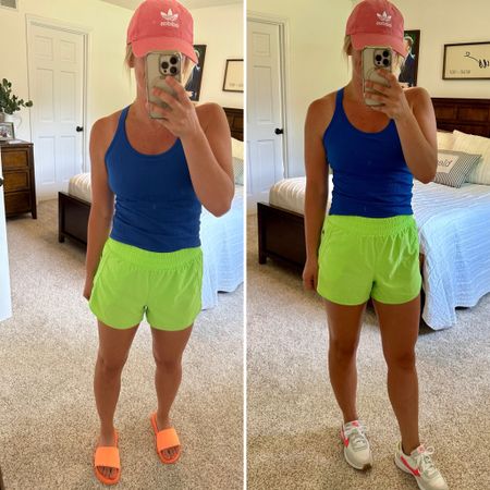 Just a color loving mom off to run errands in some of her favorite Amazon finds. Love the lululemon slides and these Nike sneakers too!

#LTKsalealert #LTKshoecrush #LTKSeasonal