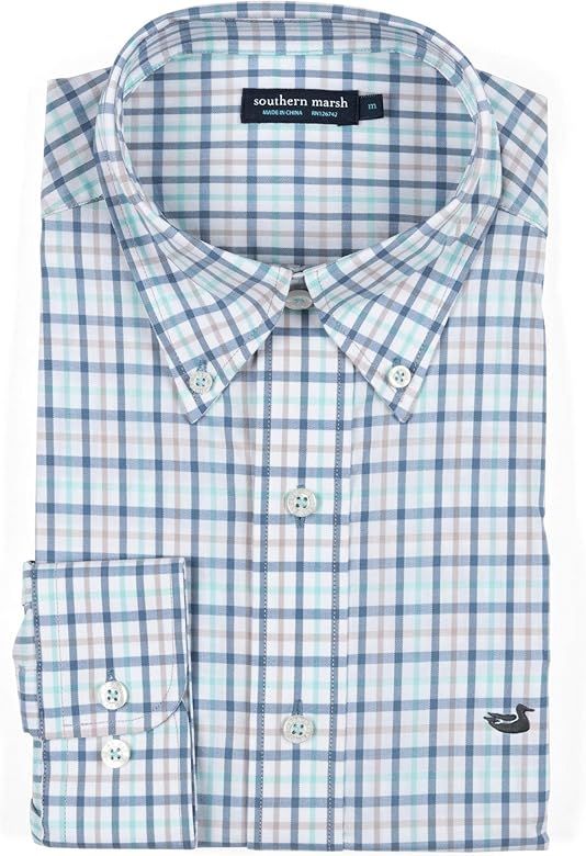 Southern Marsh Chambers Performance Gingham | Amazon (US)