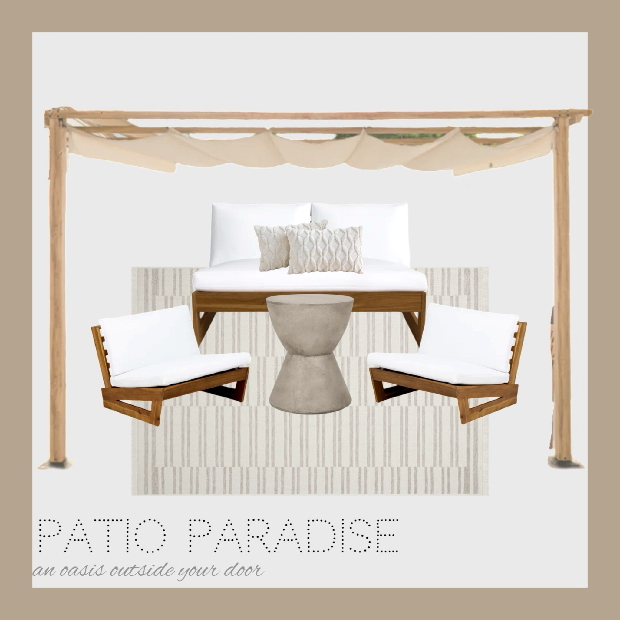 Patio paradise 🌴 an oasis outside your door ✨ Shop Wayfair Summer Deals - they’re up to 50% off!

#LTKSaleAlert #LTKSummerSales #LTKSeasonal
