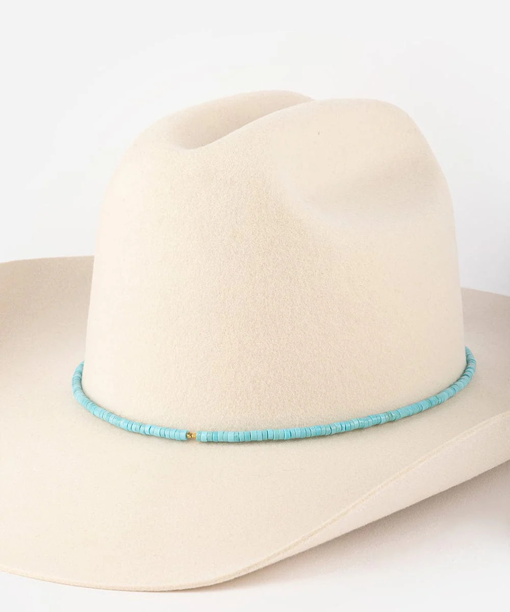Stone Beaded Hat Band | Gigi Pip
