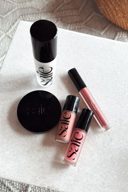 Saie beauty products I’m loving! Gel super glow lightweight (wear alone or mix with foundation) color STARGLOW
Dew blush in CUTIE
Glow Sculpt in MAUVEGLOW
Lipgloss in KISS (amazing formula) 
my all time favorite lipstick in BOMBSHELL 
Also linking my brush. Use code YAYSAVE for up to 20% off your purchase 

#LTKsalealert #LTKbeauty #LTKxSephora