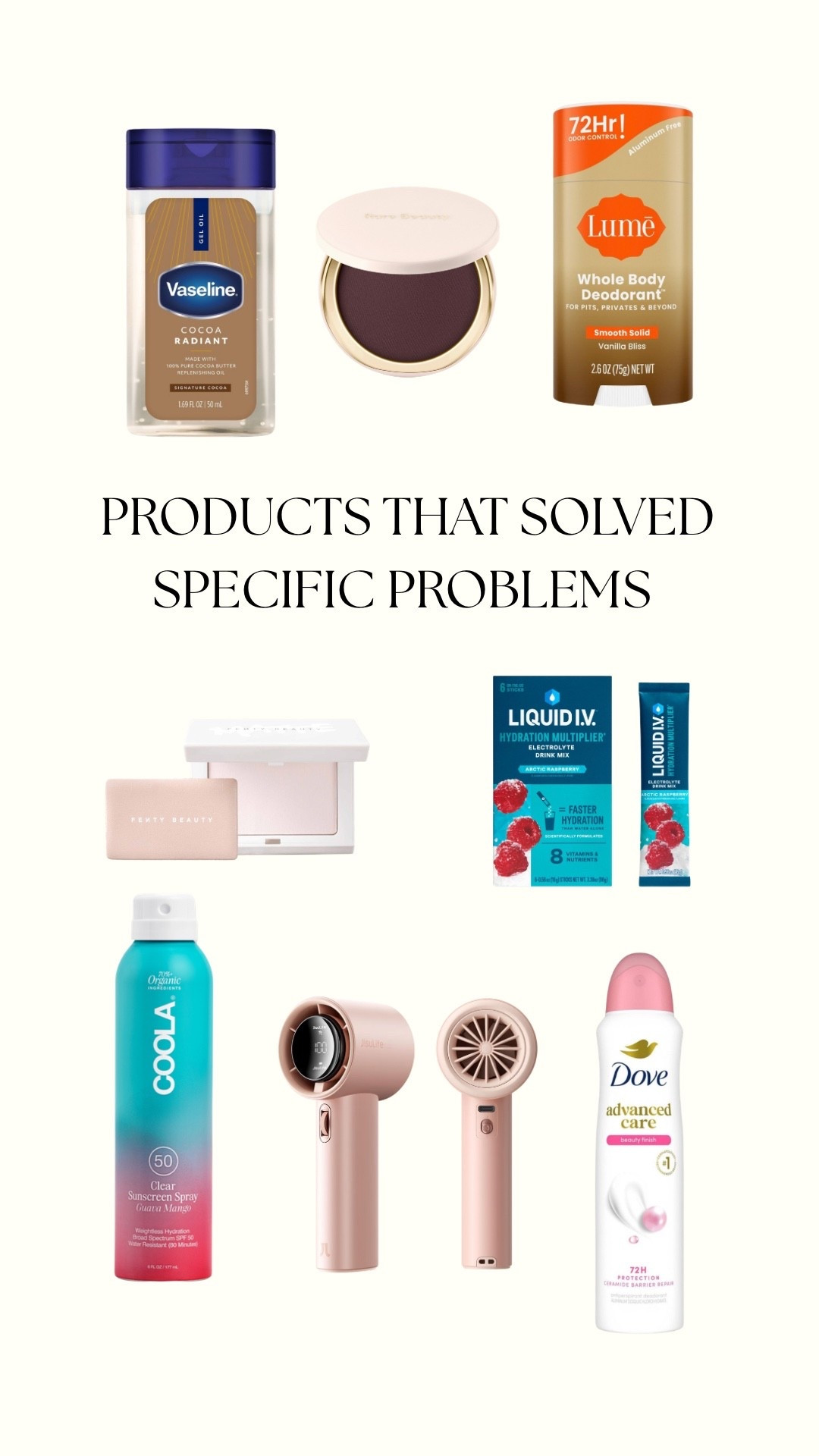 The products that solve specific problems￼as a plus size girl during the summer☀️

#LTKPlusSize