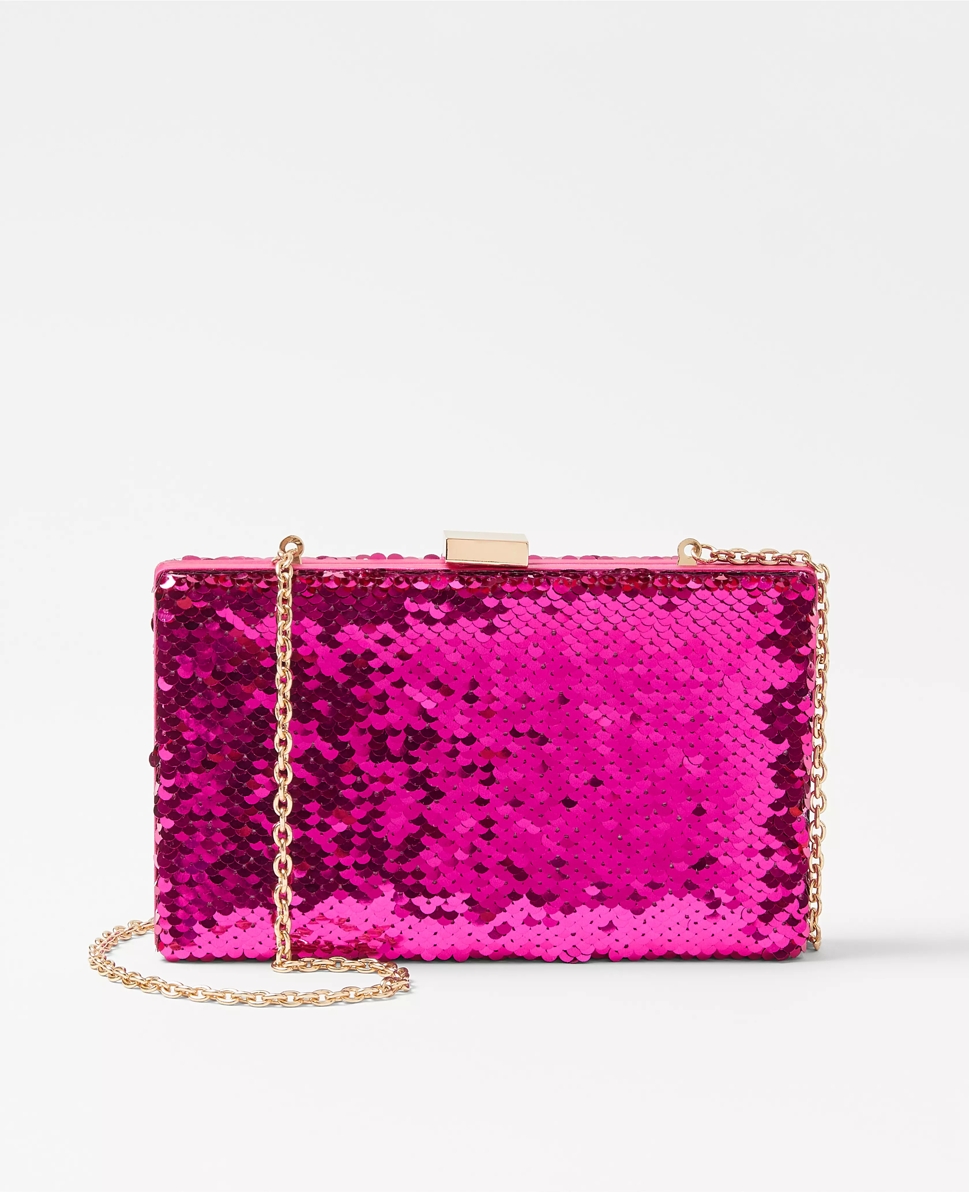 Sequin Box Clutch | Ann Taylor (US)