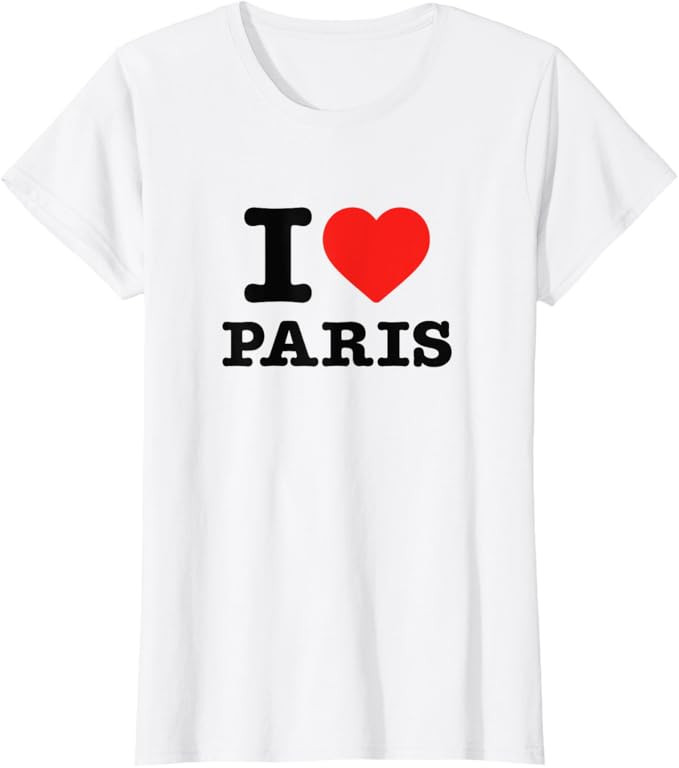 J'adore Paris T-Shirt | Amazon (FR)