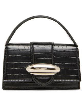 Steve Madden Mishell Mini Top Handle Satchel Handbag - Brown Print | Macy's