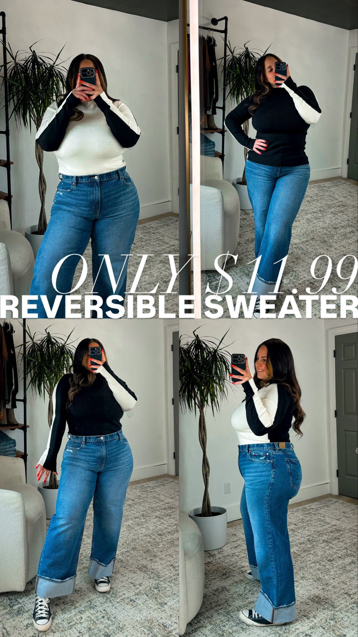 I am OBSESSED with this sweater! And today you can get it for as low as $11.99 with coupon + promo code! 

I am wearing a size XL. 

40% off Code: 40SG7YHD + 20% Coupon

Codes & coupons only work for a limited time! If you get an error or don’t see the coupon, it may have maxed the color/size you selected.. so try another one 💕

Jeans are shown in a size 16 SHORT, and are also currently on sale for 30% off! 

#fallstyle #falloutfits #amazonstyle #amazondeals #easyoutfits #everydayoutfits #elevatedcasual #chicstyle #casualchic #sweater #curvyjeans #jeans #americaneagle #ltkcurves



#LTKSaleAlert #LTKMidsize #LTKPlusSize
