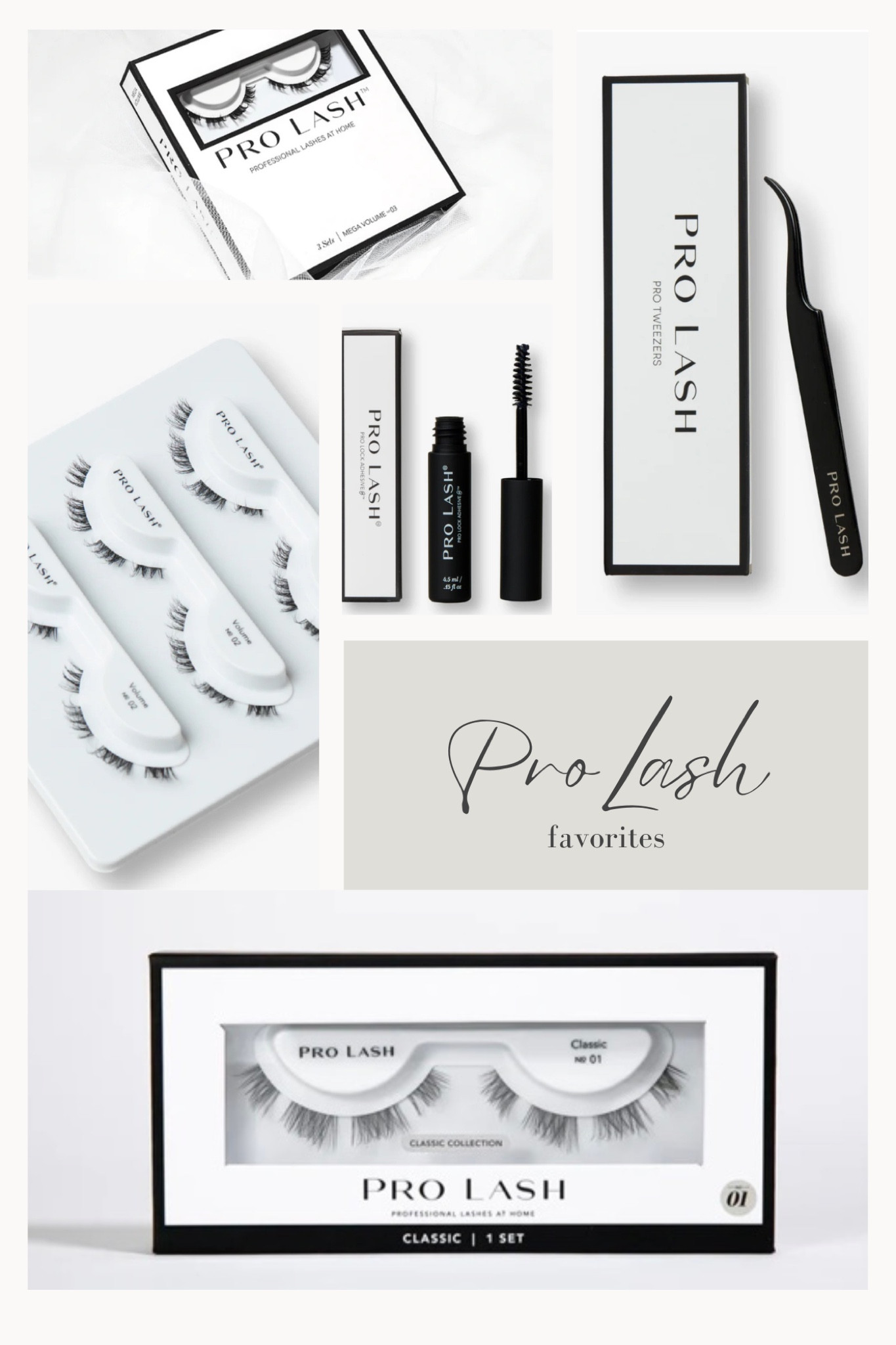 Pro Lash favorites🤍