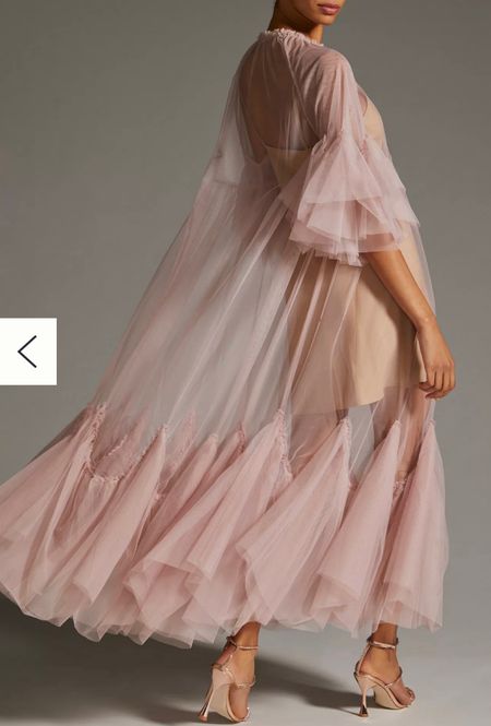 The chicest tulle dress! Wear this slip underneath. Would be so chic as a baby shower dress. 

#LTKbump #LTKstyletip #LTKSeasonal