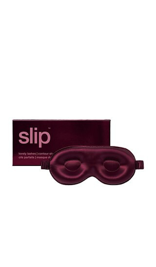 slip Contour Sleep Mask in Crimson. | Revolve Clothing (Global)