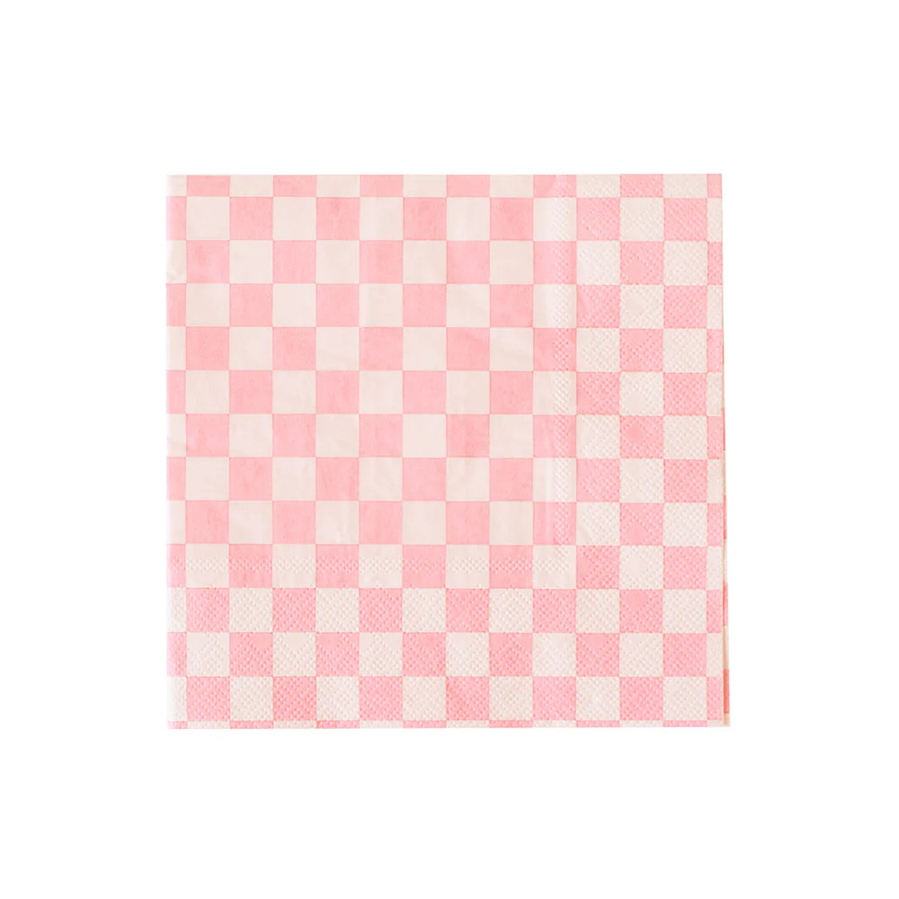 Check It! Tickle Me Pink Cocktail Napkins | Shop Sweet Lulu