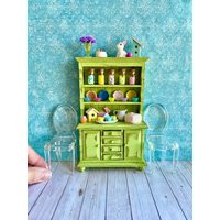 Sale 112 Scale Miniature Easter Hutch, Fairy Furniture, Artisan Miniatures | Etsy (US)