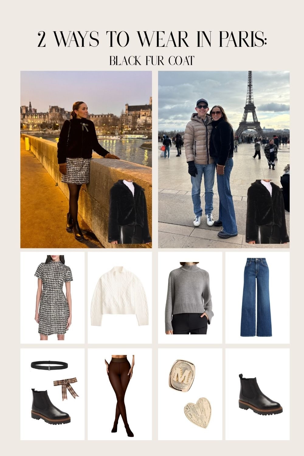 Ways to wear
Black Fur Coat 

#LTKgrwm #LTKootd