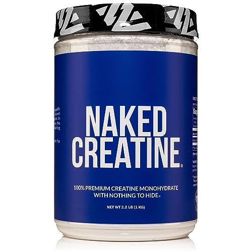 NAKED Pure Micronized Creatine Monohydrate – 200 Servings, 1,000g Bulk – NSF Certified, Vegan, Non-GMO, Gluten & Soy Free - Muscle Building, Strength Training, Gym & Fitness Supplement | Amazon (US)