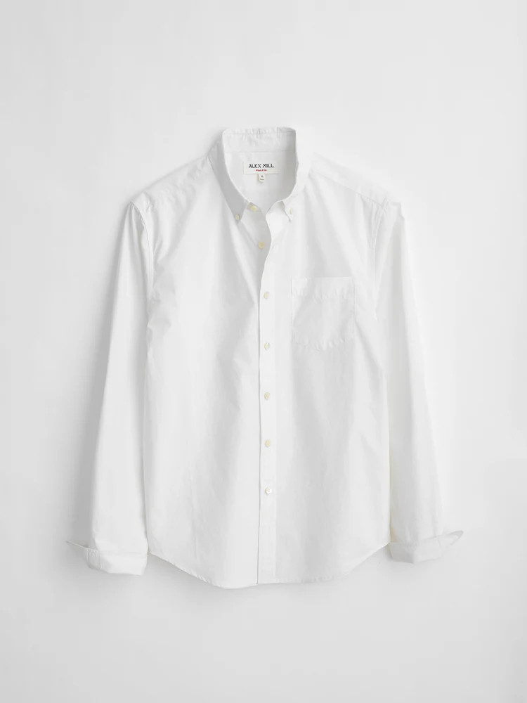 Mill Shirt in Paper Poplin | Alex Mill