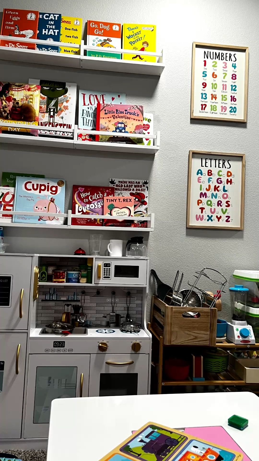 Our March Book Wall Reveal! 
We are ready for Spring! 
And even though Easter falls in April this year, we mixed in a couple Easter books to help us prepare 🫶🏻 

#LTKKids #LTKmomlife