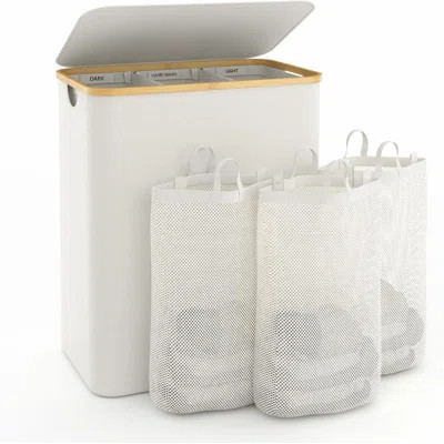 Hampers For Laundry Basket With Lid, 160L Extra Large Laundry Hamper For Laundry Divided Laundry Basket Organizer For Bedroom,Laundry Room,Dirty Cloth | Wayfair North America