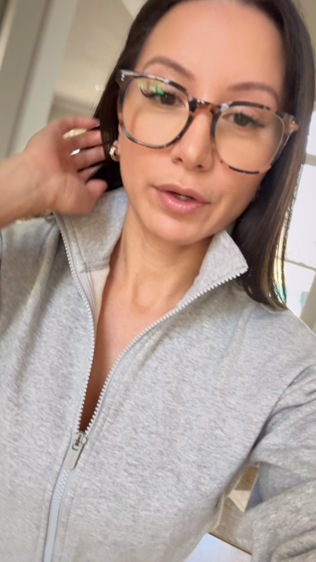 Love this full zip!! Wearing xsmall 

#LTKfitnessgoals #LTKgrwm #LTKootd