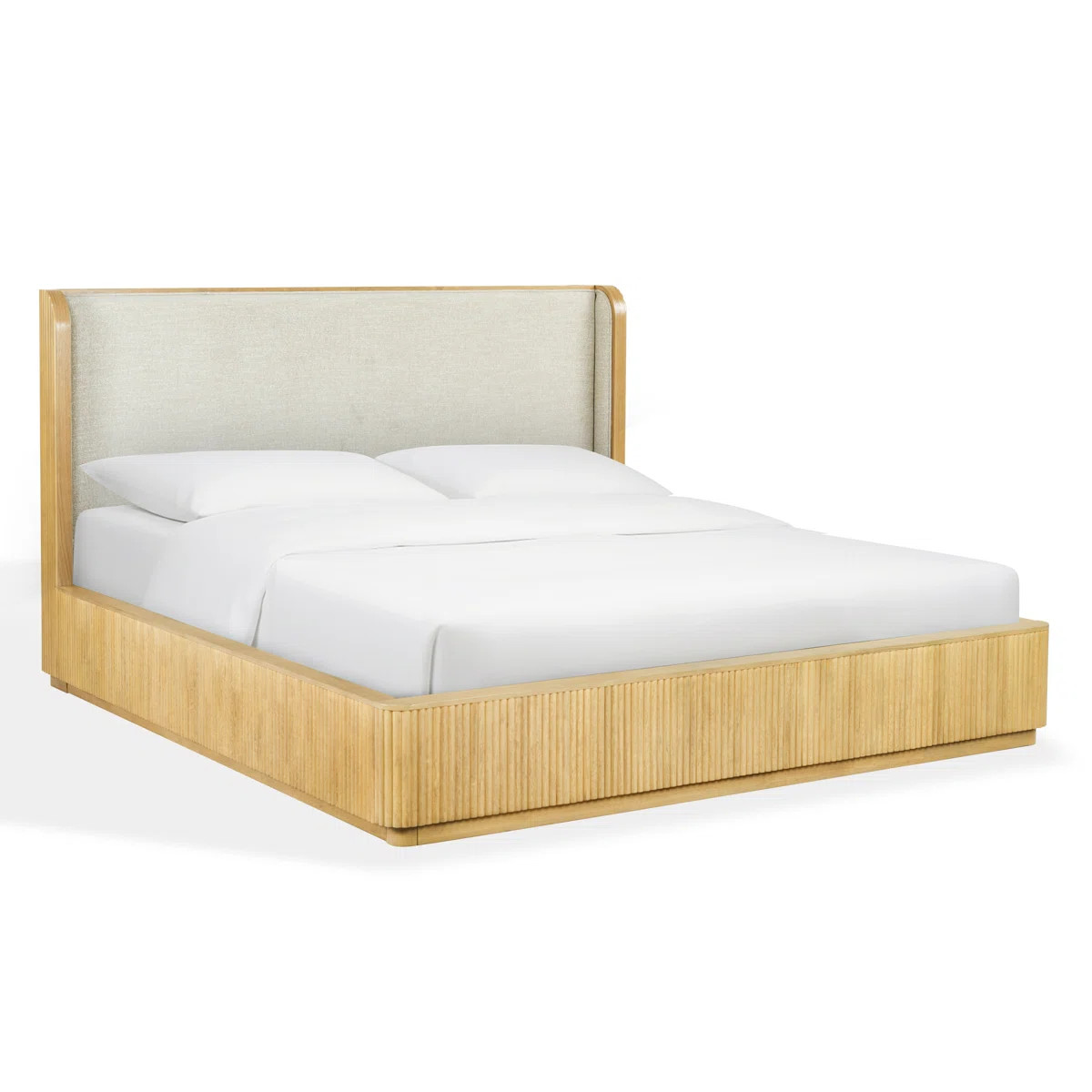 Barrymore Reeded Wood Bed | Wayfair North America
