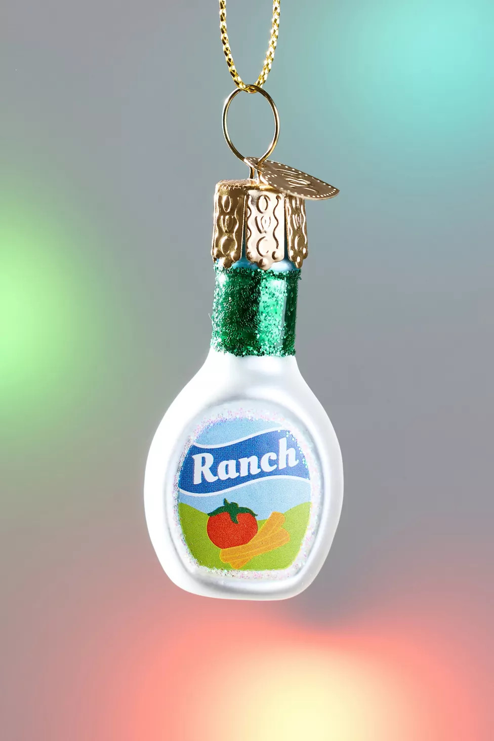 Mini Ranch Dressing Glass Ornament | Urban Outfitters (US and RoW)