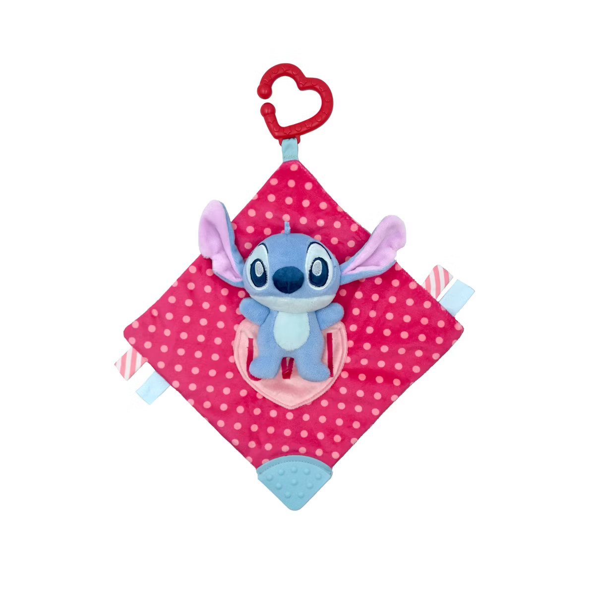 Disney Baby Lilo and Stitch Valentine Hanging Crinkle Activity Square Baby Learning Toy | Target