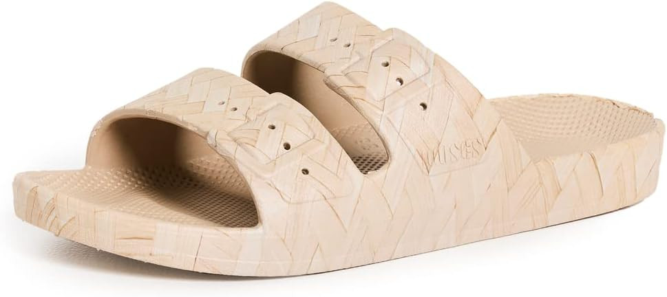 Freedom Moses Women's Moses Two Band Slides | Amazon (US)