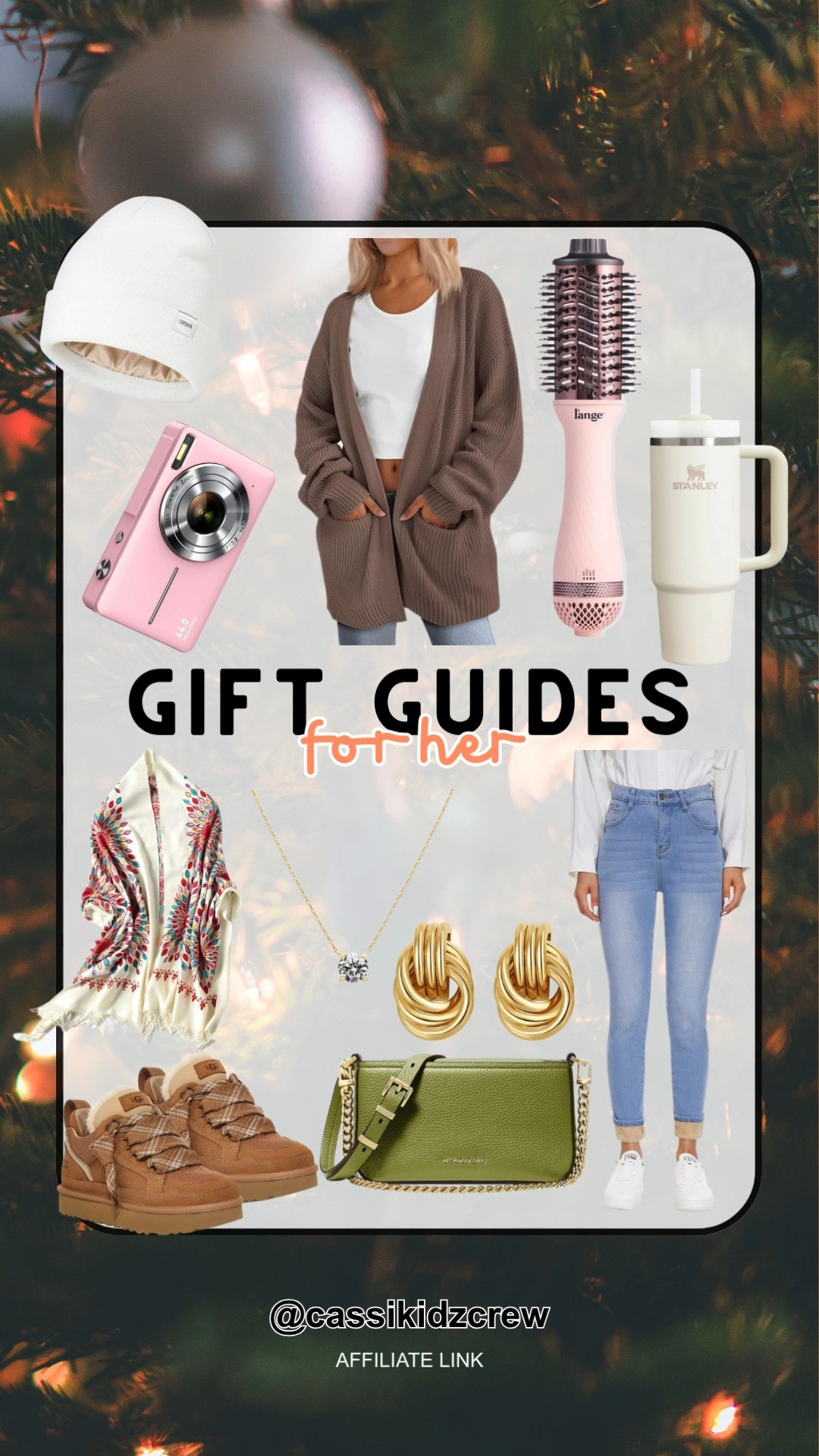 
Gift ideas she'll love! From cozy hats to trendy earrings, these picks are sure to bring joy. Discover more here! #giftideas #amazonfinds #winterstyle #fashionfinds #holidayshopping #beautyessentials #techgadgets #accessories #giftguide #shopamazon 

 #LTKGiftGuide #LTKootd #LTKSeasonal