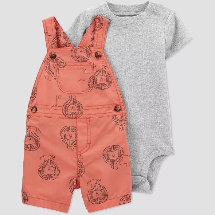 Baby Boys' Lion Top & Bottom Set - Just One You® made by carter's Red | Target