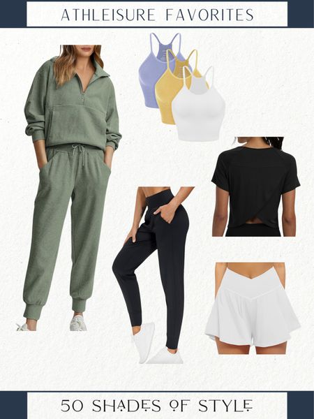 Sharing my favorite athleisure pieces that I am loving. All affordable and mix and match. 

Amazon athleisure pieces, athleisure clothing, affordable athleisure


#LTKActive #LTKFitness #LTKOver40