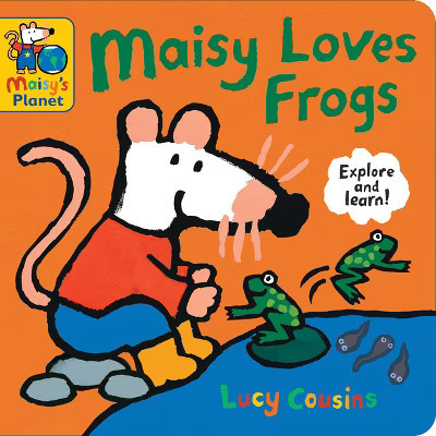 Maisy Loves Frogs: A Maisy's Planet Book - by  Lucy Cousins (Board Book) | Target