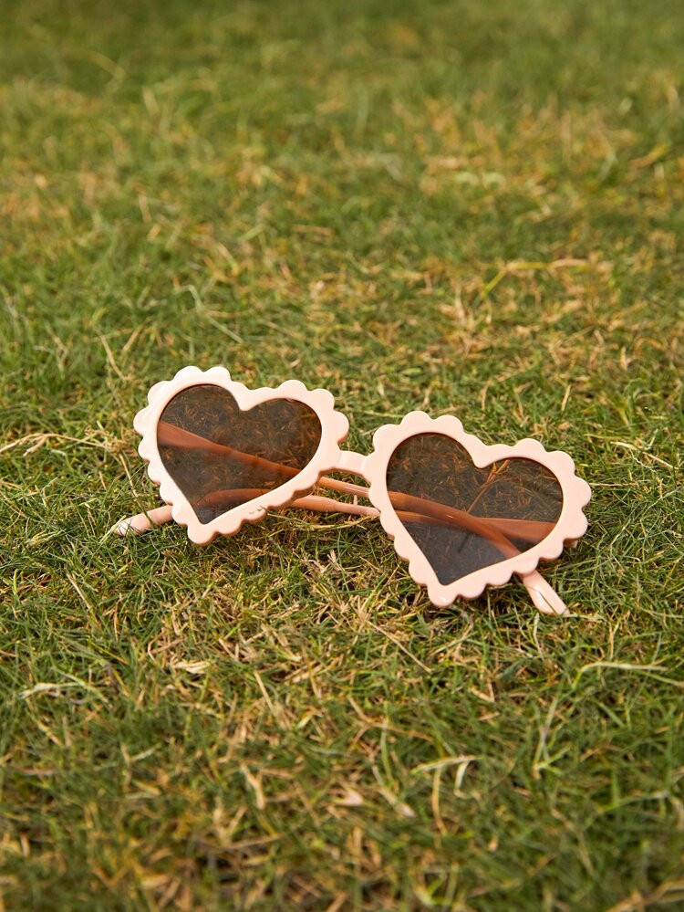 Toddler Girls Heart Frame Fashion Glasses | SHEIN