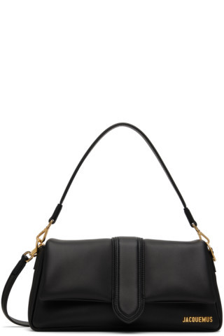 Jacquemus - Black Le Raphia 'Le Bambimou' Bag | SSENSE