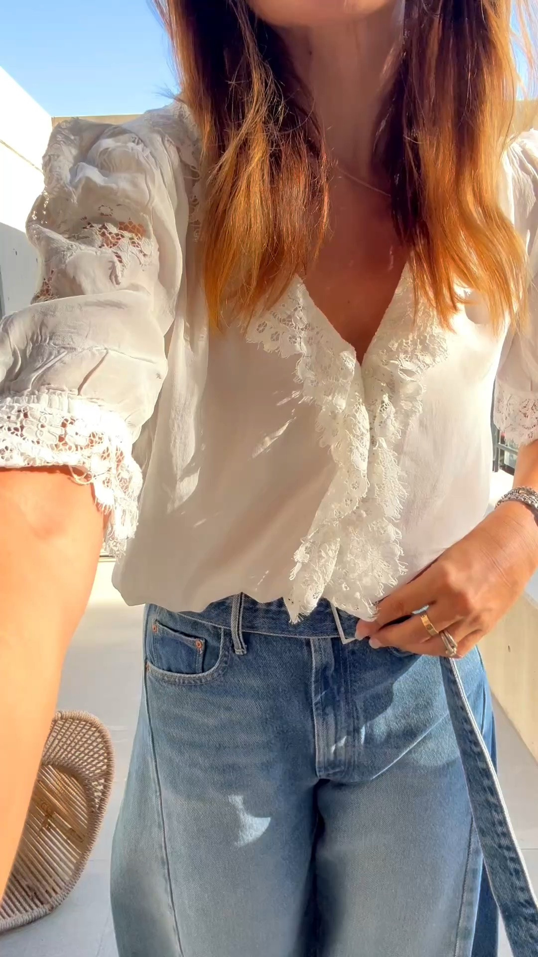 Jeans tts 
Too in 6
Flats tts 
Mother denim 
Boden