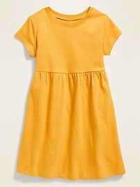 Jersey Fit & Flare Dress for Toddler Girls | Old Navy (US)