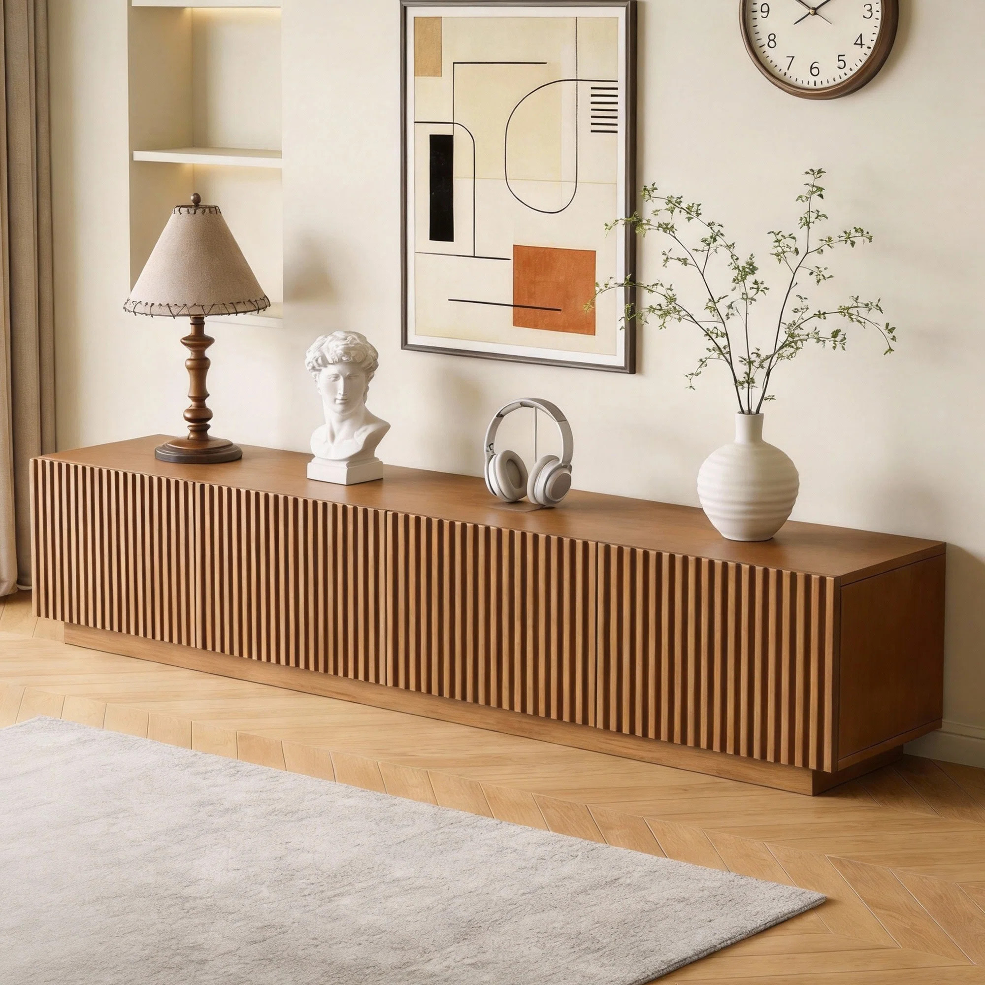 Unfinished TV Stand for TVs up to 77" | Wayfair UK