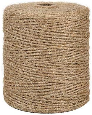 Tenn Well Natural Jute Twine, 3Ply 984Feet Arts and Crafts Jute Rope Industrial Packing Materials... | Amazon (US)