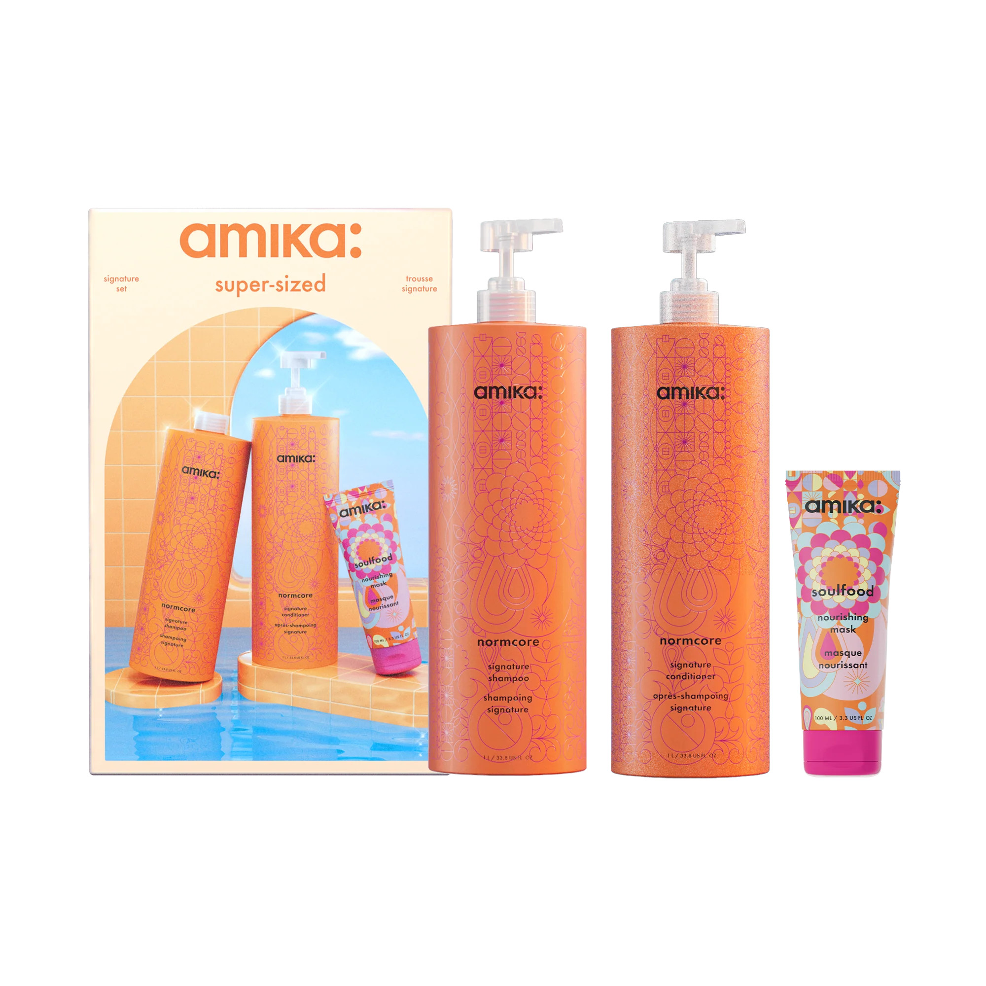 super-sized signature set | amika | amika | amika US