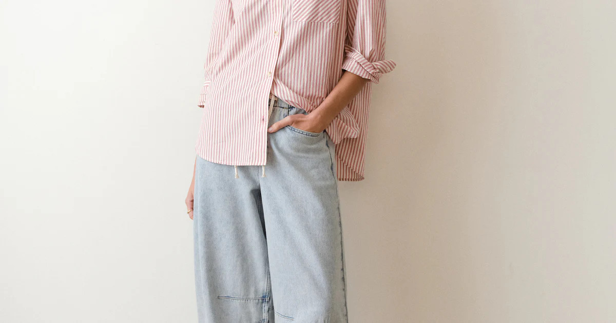 Ella Barrel Leg Pant | Marine Layer