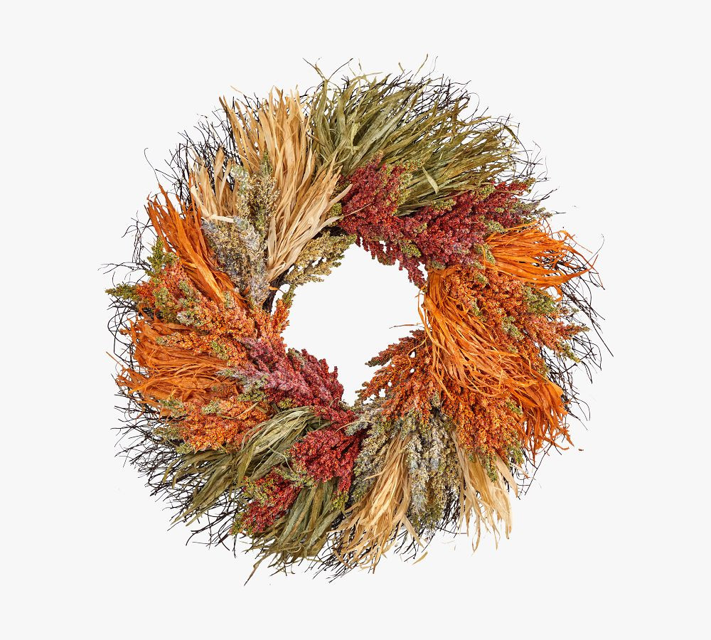 Faux Harvest Autumn Wreath | Pottery Barn (US)