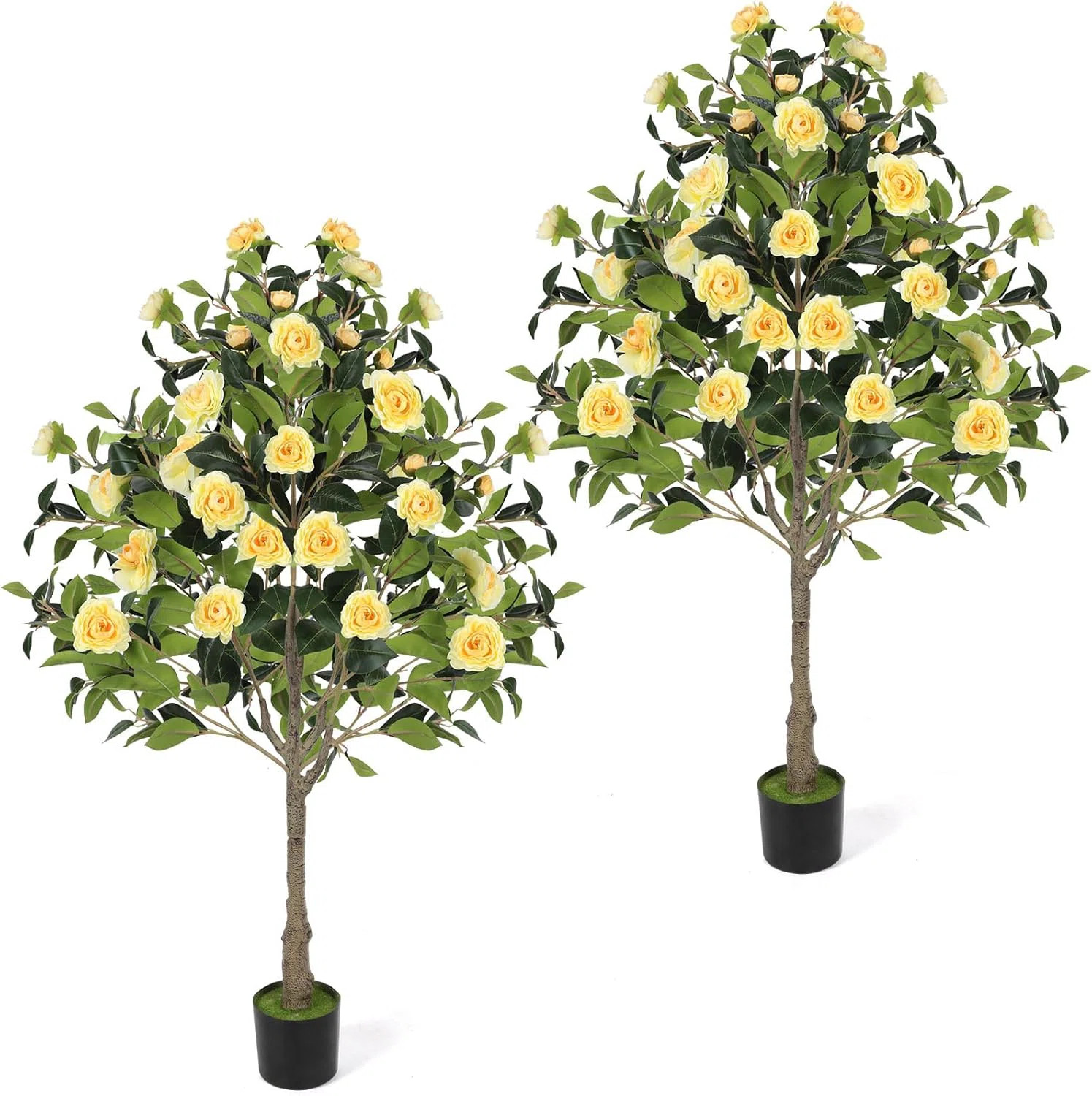 3.9ft Artificial Camellia Tree Set of 2 - YELLOWByPrimrue5.0Rated 5 out of 5 stars.1 Review | Wayfair North America