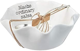 Mud Pie 4851078 Salsa Dip Cup Set, Nacho | Amazon (US)