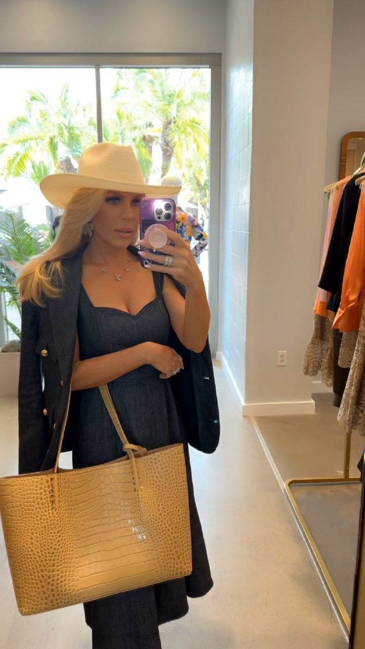 Accessories to go with my Elie Tahari outfit! This is such a cute look for a summer getaway! 

This tote is a great size and this color goes with everything! 

#LTKtravel #LTKVideo #LTKU