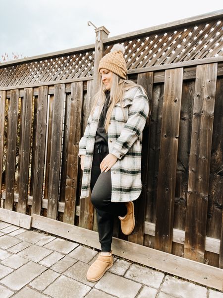 Winter outfit
Matching jogger set with plaid jacket, ultra mini uggs & knit hat

#LTKSeasonal #LTKstyletip #LTKshoecrush