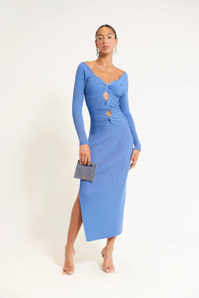 MELISSA KNIT DRESS - GLACIER | Cult Gaia - US